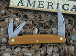 Great Eastern Cutlery 62 Farm & Field Pocket Carver Knife Natural Linen Micarta 620320