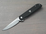 Finch Knife Co Cimarron Black Gray G10 14C28N Blade