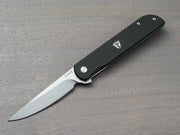Finch Knife Co Cimarron Black Gray G10 14C28N Blade
