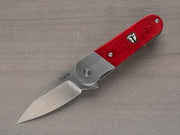 Finch Knife Co Cherry Bomb Smooth Red Bone
