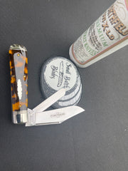 GEC Northfield UN-X-LD Oil Field Jack Pocket Knife Tortoise Shell Acrylic 861219