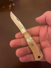 GEC 832112 Muslin Micarta SFA 2022 Rendezvous Knife