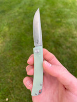 Boker Plus Celos Slip Joint Knife Natural Jade (2.55" Satin)