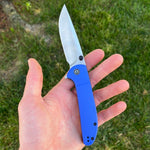 CIVIVI Badlands Vagabond Folding Knife Blue FRN (3.3" Satin) C2019C